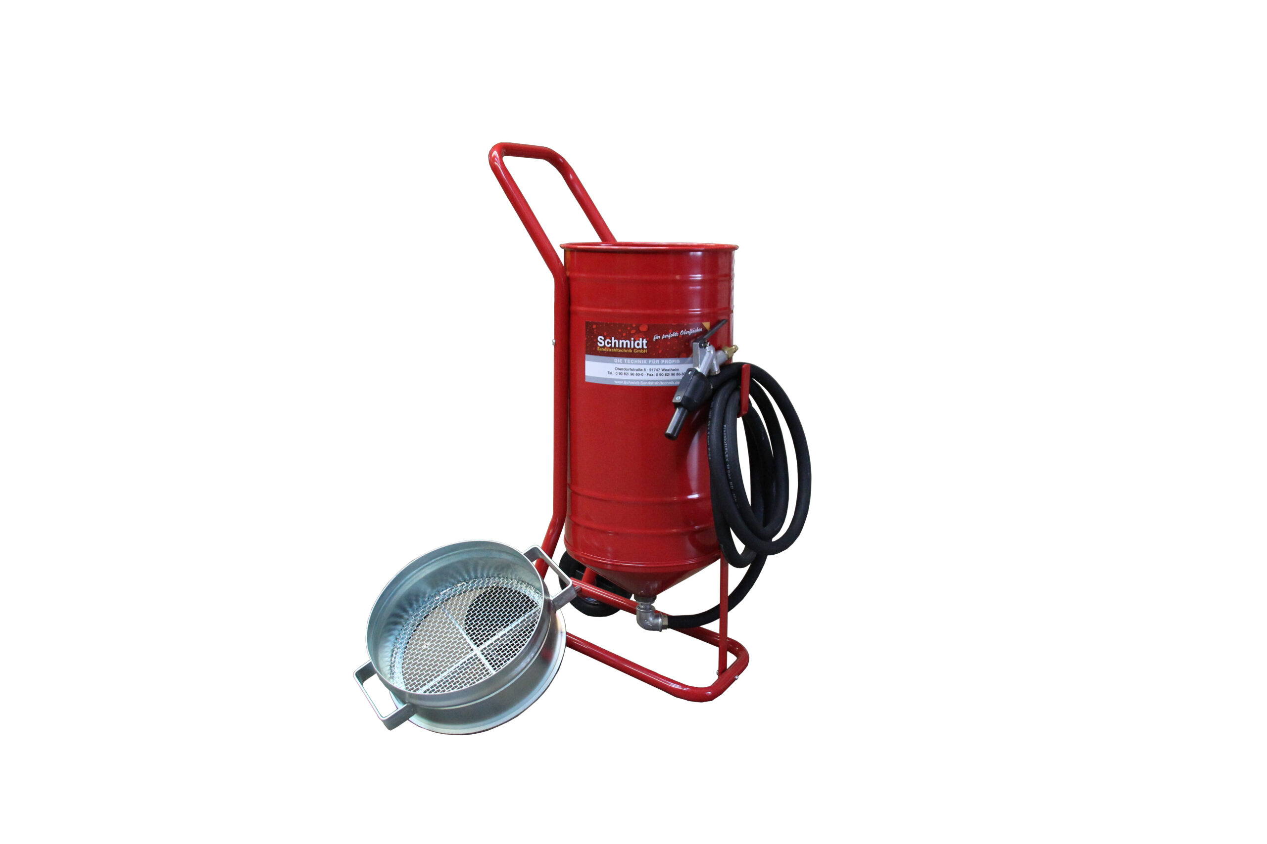 Injektorstrahlgerät, Strahlgerät, Sandstrahlgerät