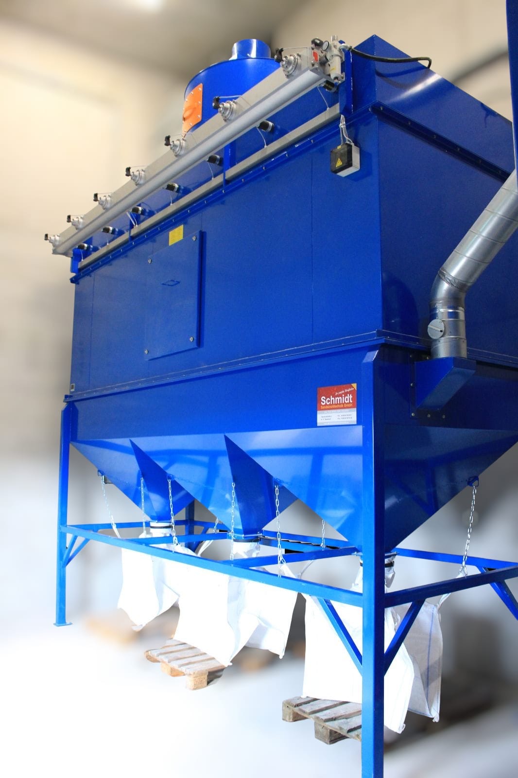 Staubfilter-Anlage, Absaugunganlage, Absaugung, Filterpatrone