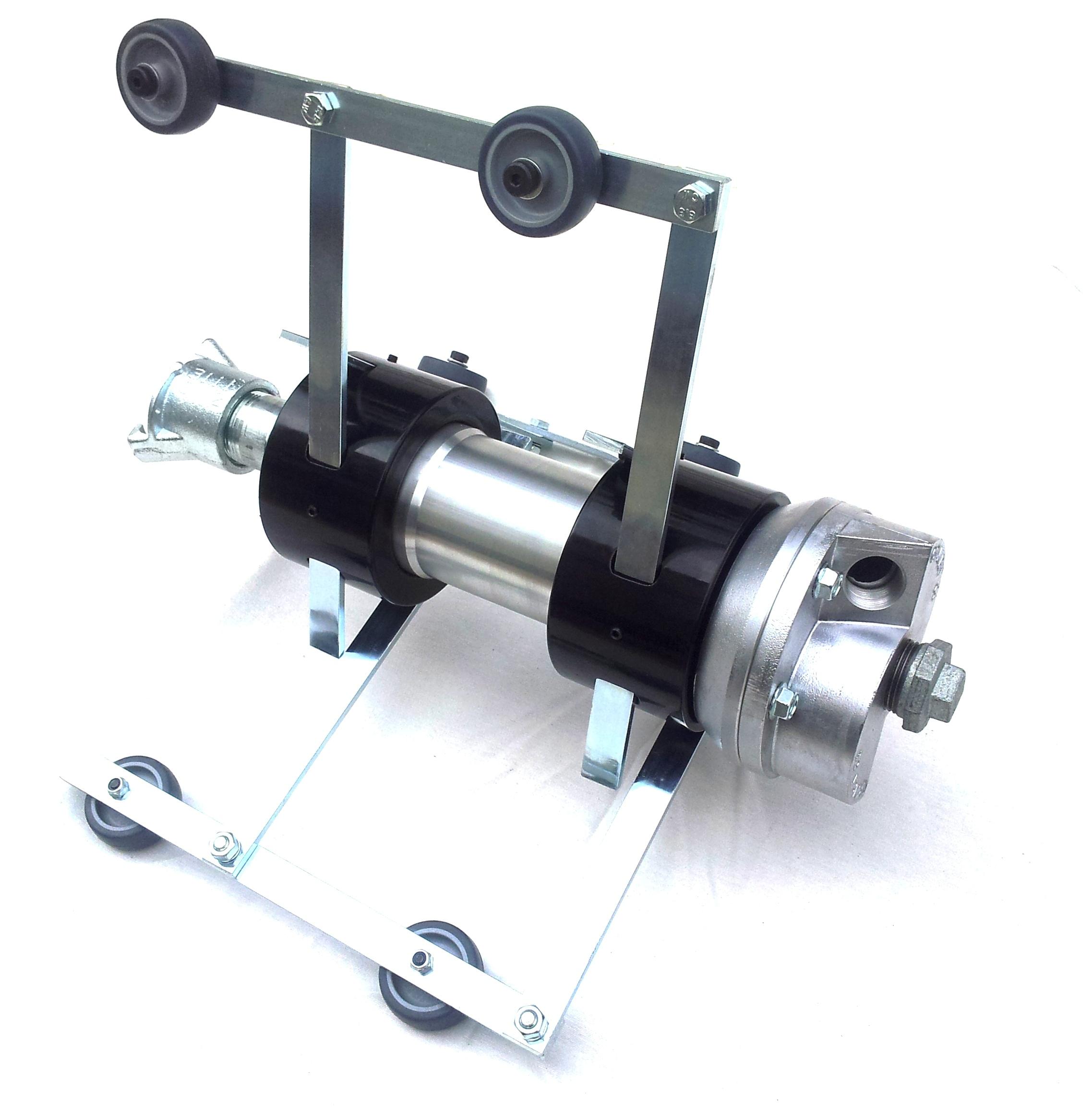 Rohrstrahlgerät mit rotierendem Strahlkopf, Strahlkopf, Strahldüse, Sonderdüse