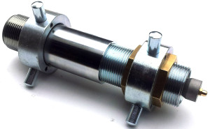 Rohrstrahlgerät mit 360°-Strahlkopf , Strahldüse, Sonderdüse